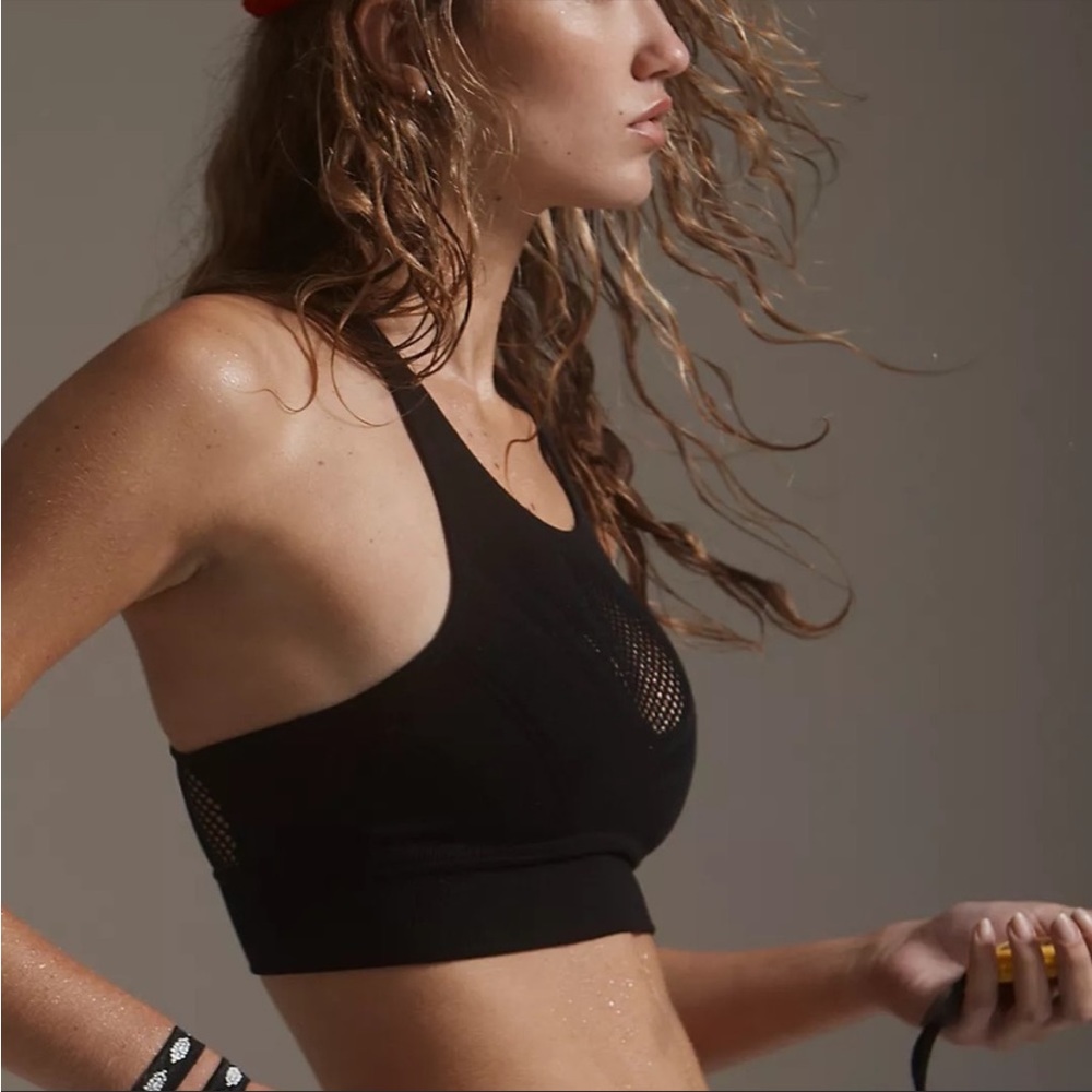 Free People NWOT Running Through My Mind Bra, L